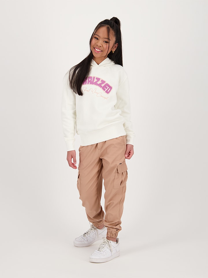 RAIZZED® Bojówki w kolorze beżowym rozmiar: 116