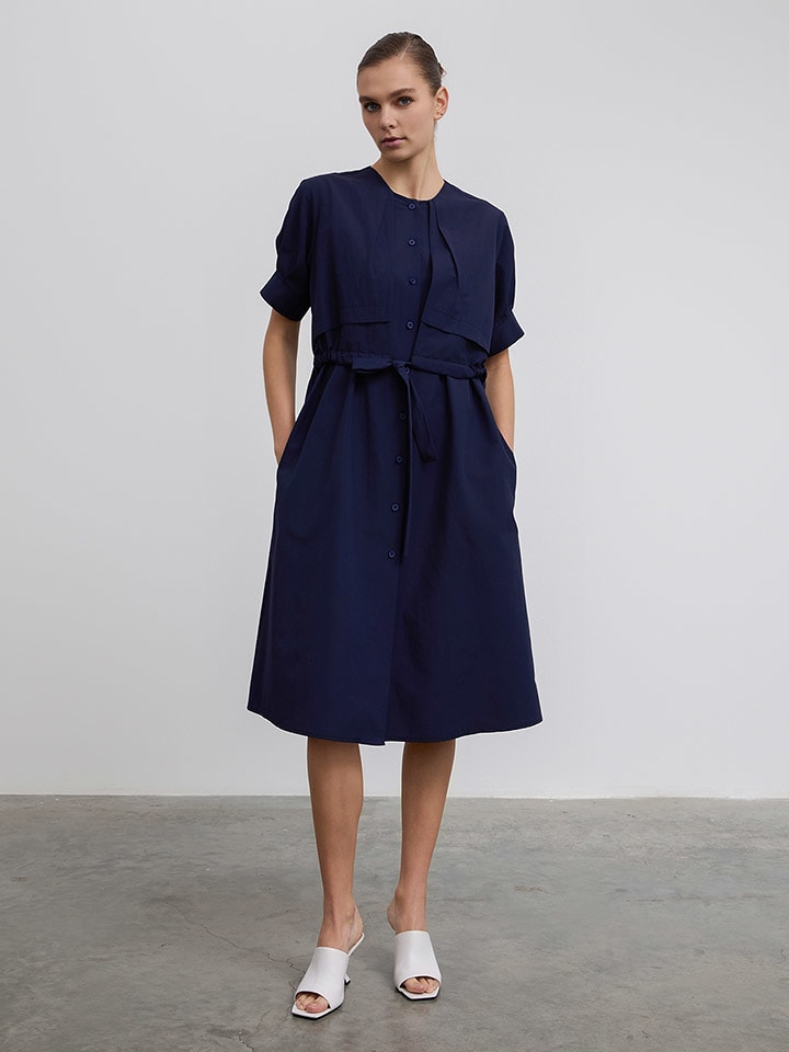 BGN Sukienka w kolorze granatowym rozmiar: 38