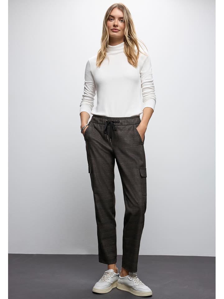 Cecil Bojówki w kolorze czarnym rozmiar: W42/L30