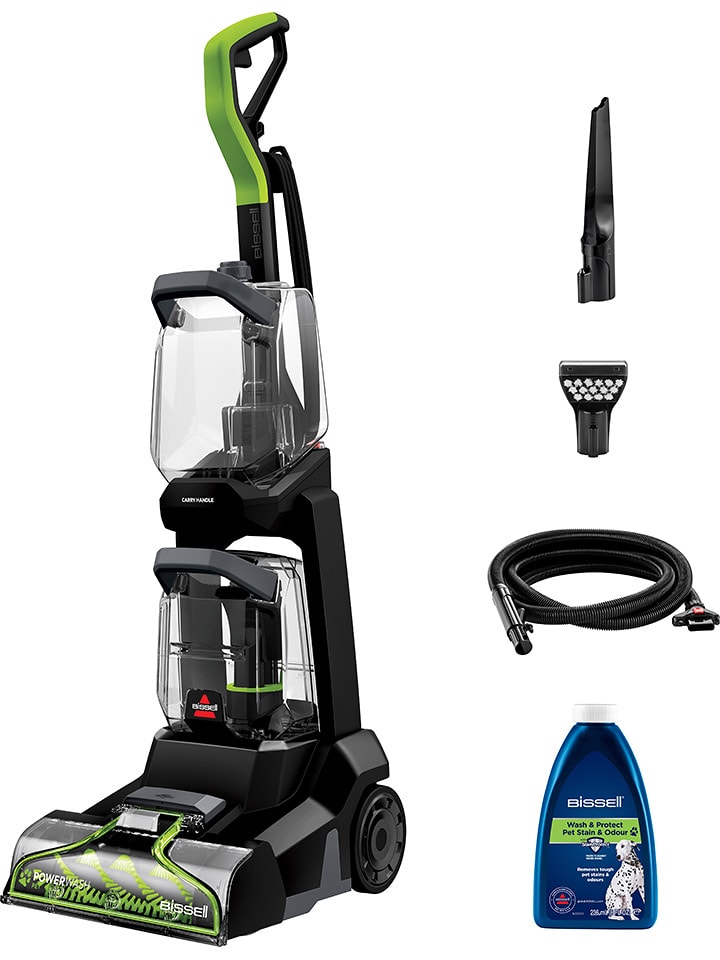 BISSELL Odkurzacz piorący "PowerWash Pet" w kolorze czarno-zielonym - 30 x 108 x 42 cm rozmiar: onesize