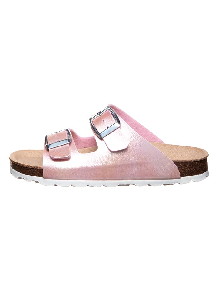 BIO PINGÜIN Klapki w kolorze jasnoróżowym rozmiar: 29