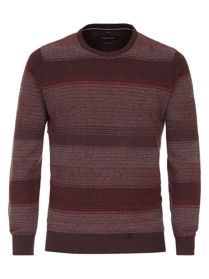 CASAMODA Sweter w kolorze bordowym rozmiar: XL