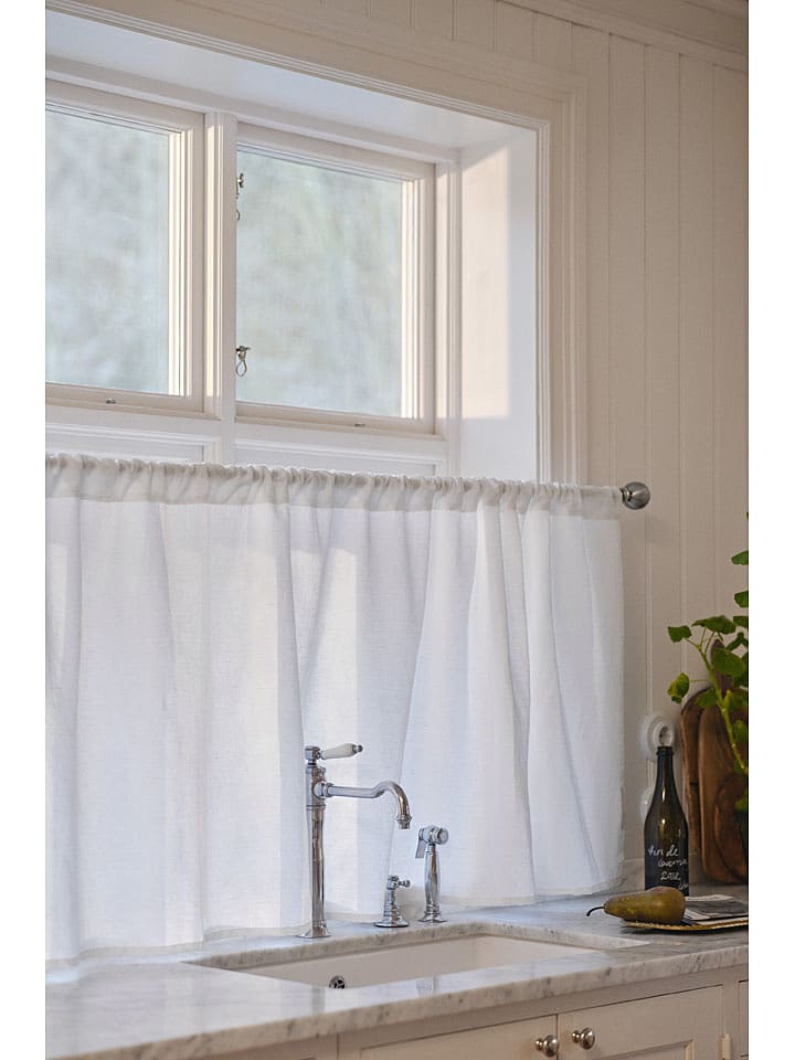 Jotex Zasłona "Lina" w kolorze białym rozmiar: 75x250 cm