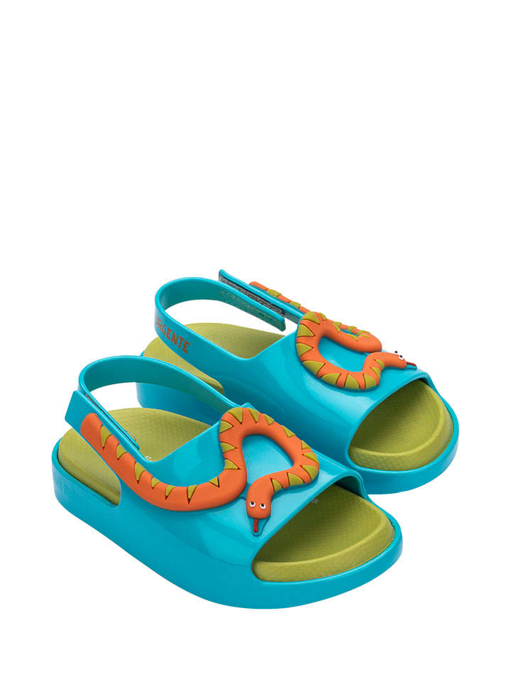 Melissa Sandały w kolorze błękitno-zielonym rozmiar: 27