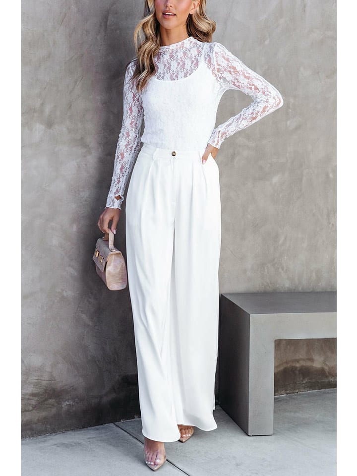 Milan Kiss Bluzka w kolorze białym rozmiar: XL