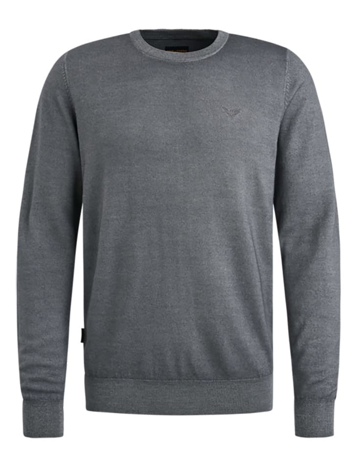 PME Legend Wełniany sweter w kolorze szarym rozmiar: 3XL