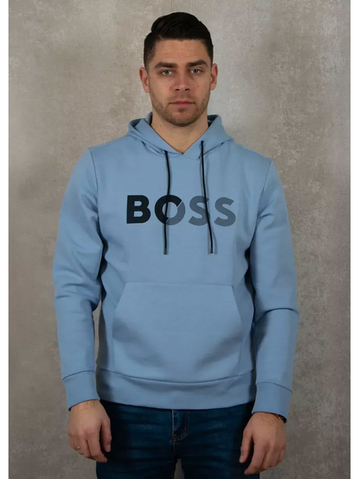 Hugo Boss Bluza w kolorze błękitnym rozmiar: L