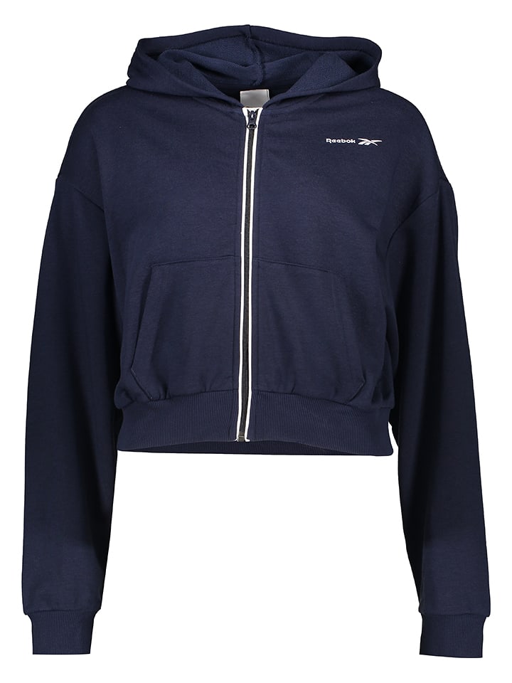 Reebok Bluza w kolorze granatowym rozmiar: M