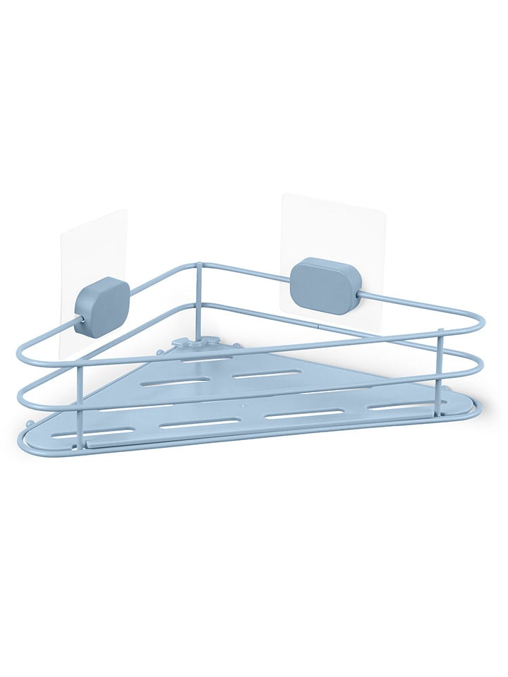 Compactor Półka prysznicowa "Grena" w kolorze błękitnym - 32 x 25 x 13 cm rozmiar: onesize