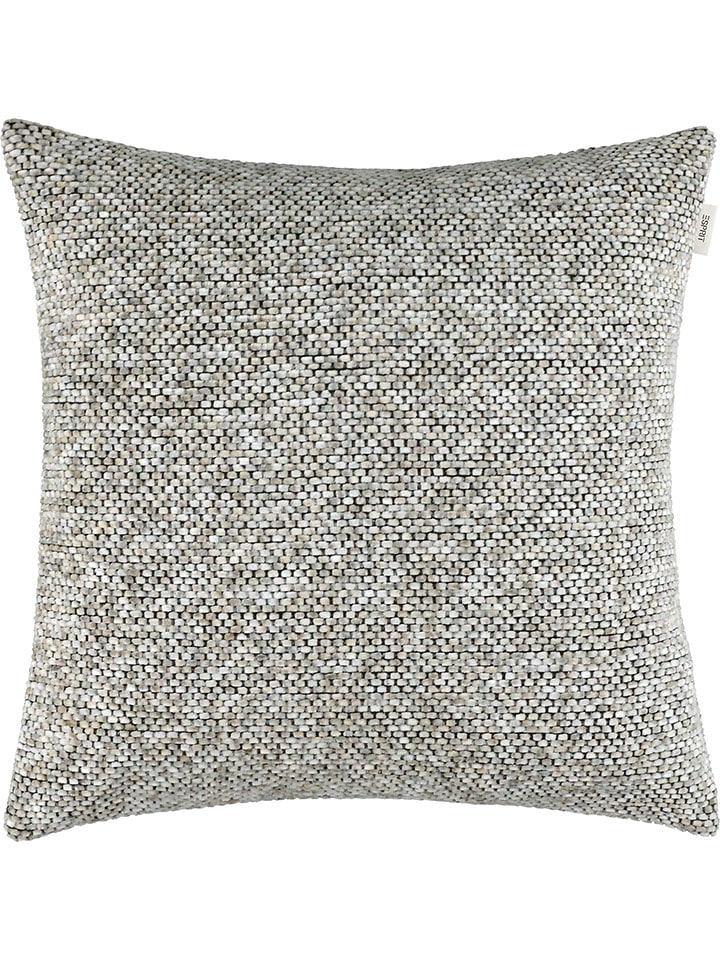 ESPRIT Poszewka "Chenille" w kolorze szarym na poduszkę rozmiar: 45x45 cm
