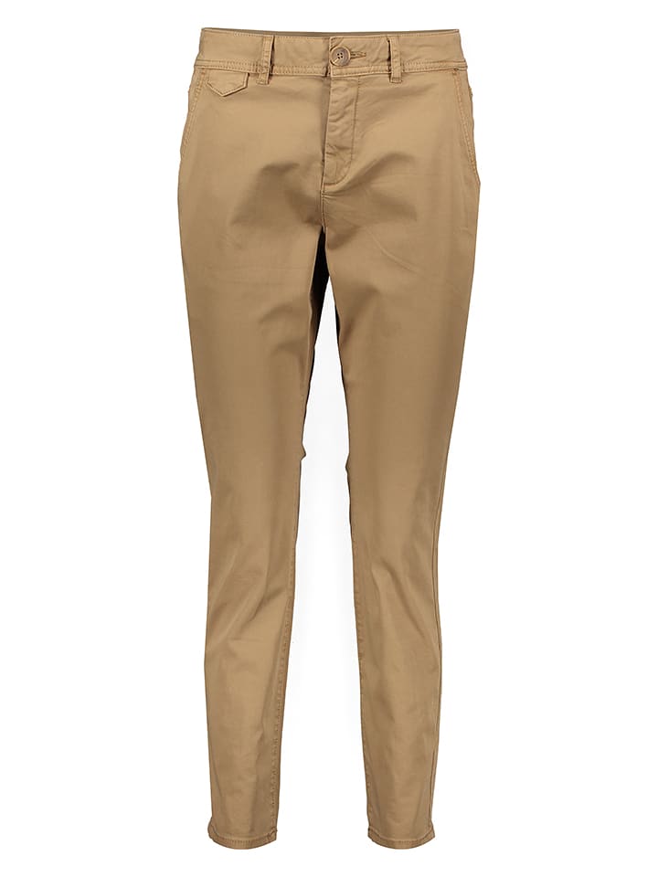 s.Oliver Spodnie chino w kolorze jasnobrązowym rozmiar: 38/L30