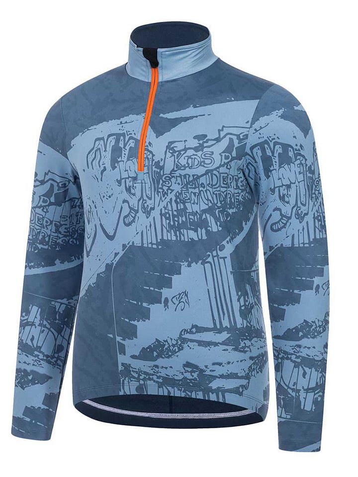 Protective Koszulka kolarska "Its Yours" w kolorze niebieskim rozmiar: L