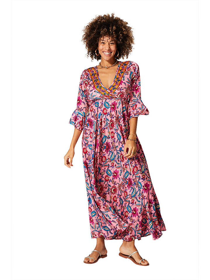 Aller Simplement Sukienka w kolorze jasnoróżowo-niebieskim rozmiar: 38/40