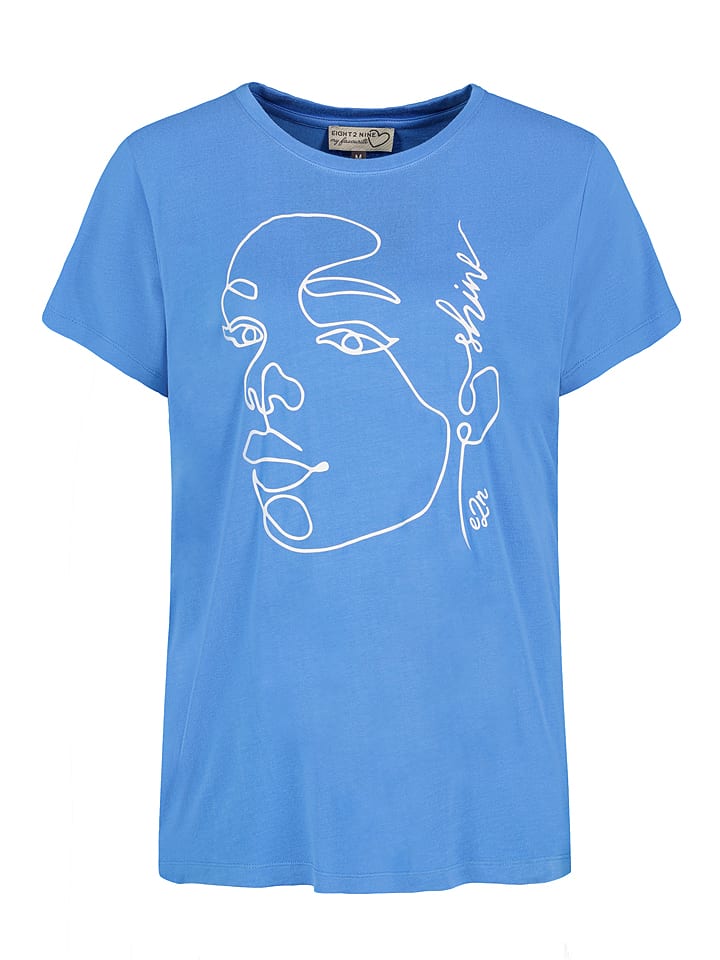 Eight2Nine Koszulka w kolorze błękitnym rozmiar: XS