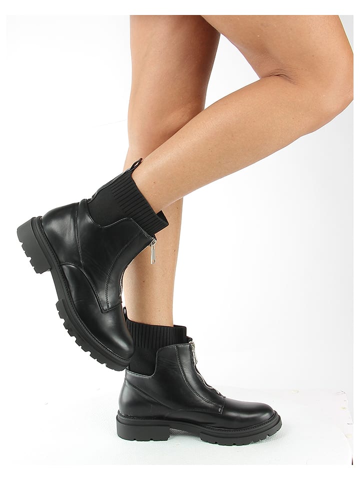 C'M Botki w kolorze czarnym rozmiar: 36