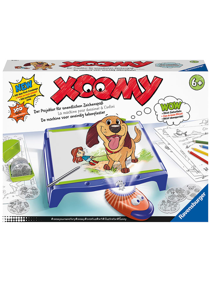 Ravensburger Podświetlany stolik "XOOMY Maxi A4" - 6+ rozmiar: onesize