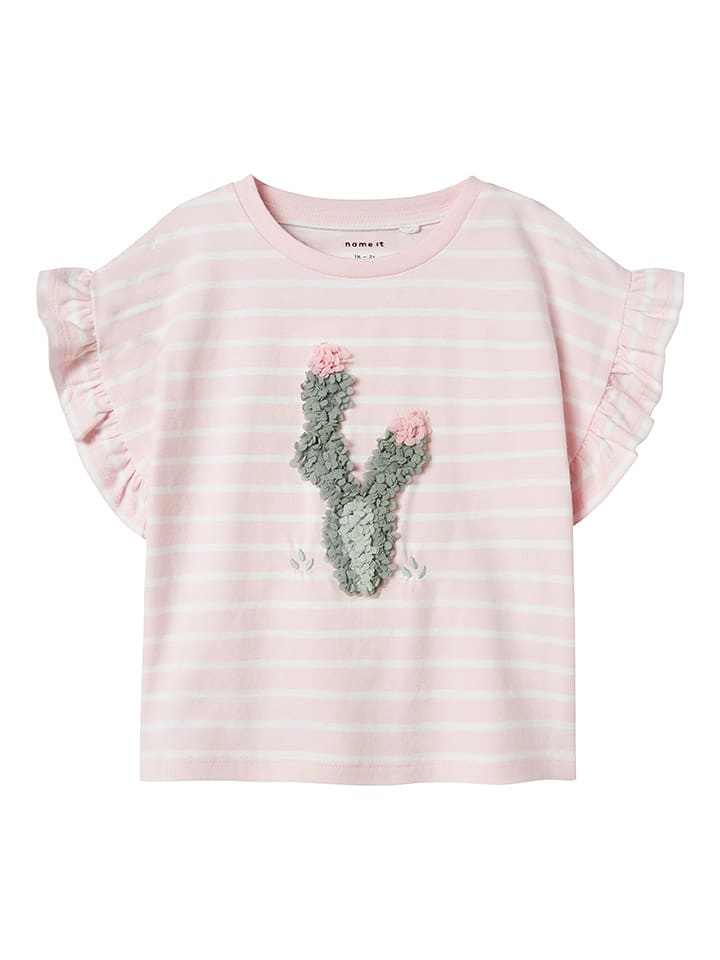 name it Koszulka w kolorze jasnoróżowym rozmiar: 92