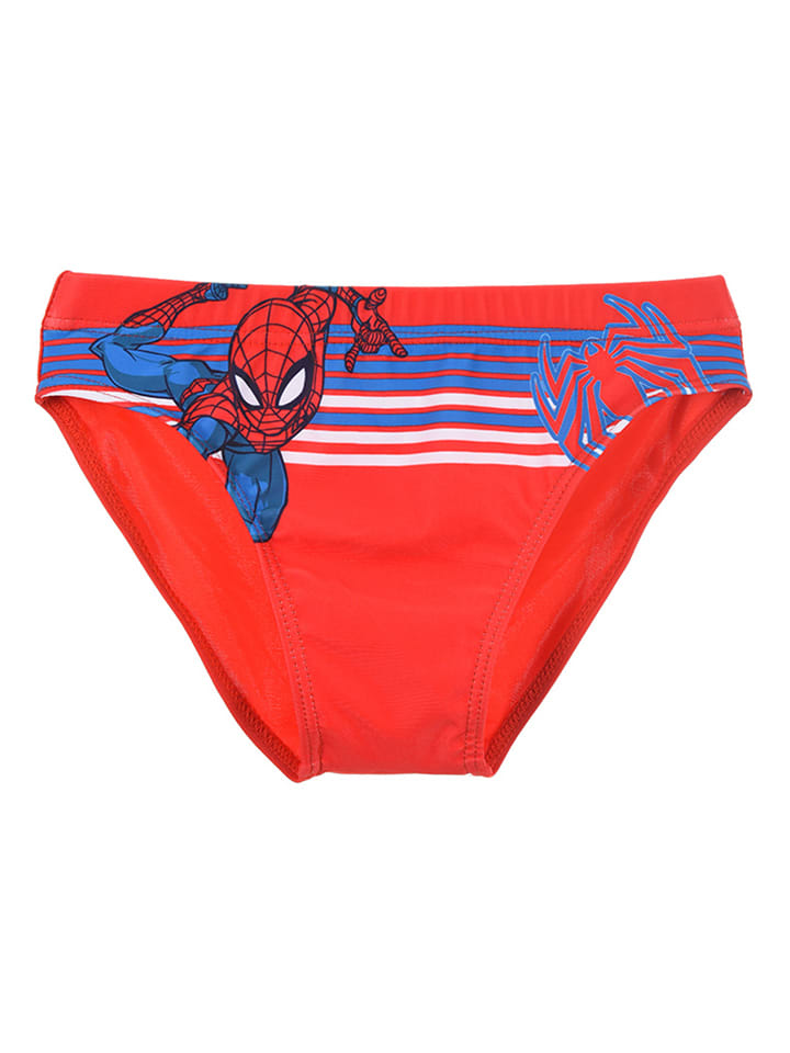 Spiderman Kąpielówki "Spider-Man" w kolorze czerwono-niebieskim rozmiar: 98