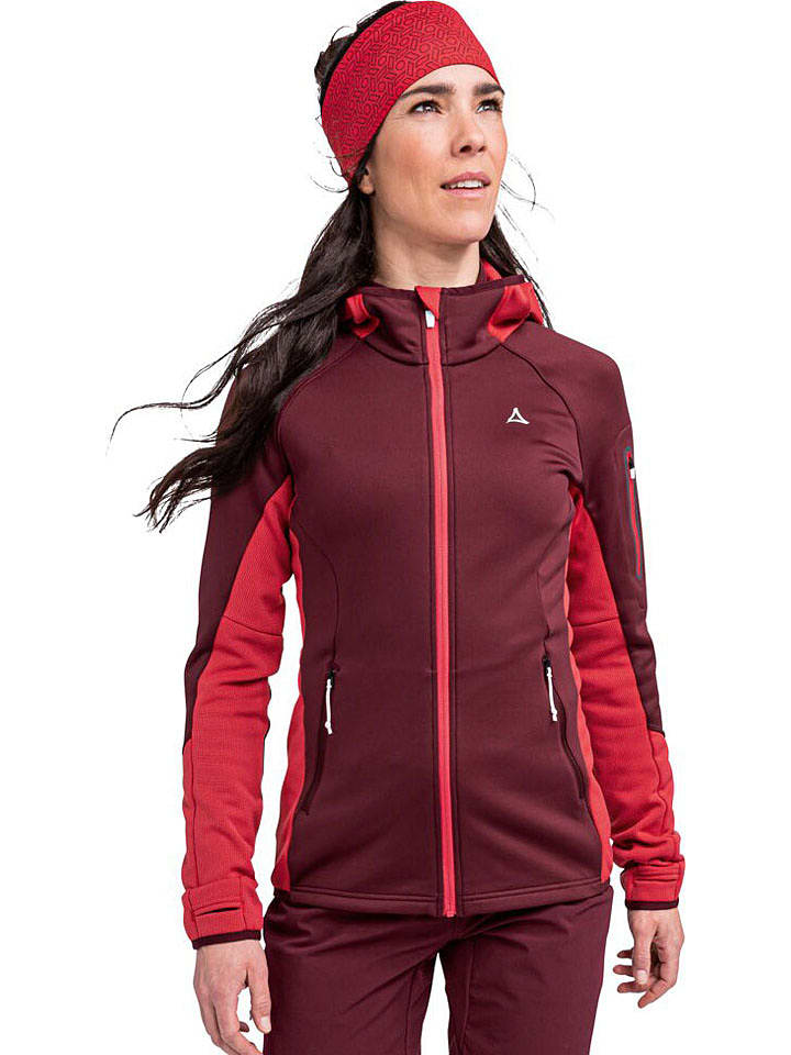 Schöffel Kurtka polarowa "Lodron" w kolorze czerwonym rozmiar: 42