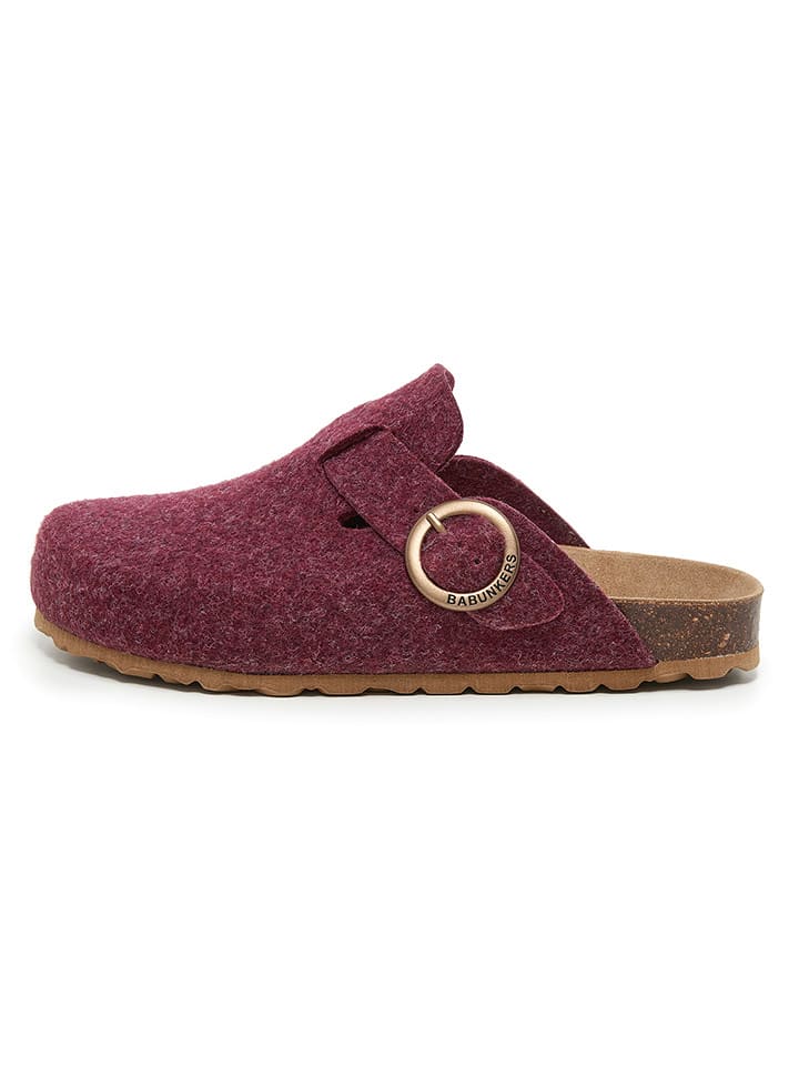 BABUNKERS Family Chodaki w kolorze fioletowym rozmiar: 40