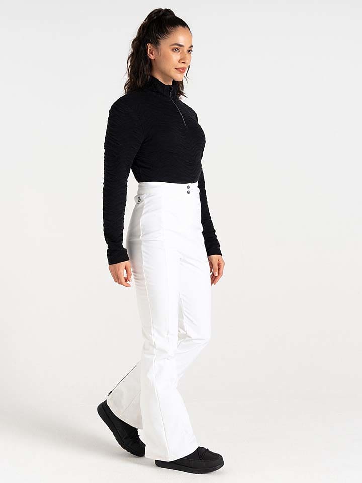 Dare 2b Spodnie narciarskie "Upshill II" w kolorze białym rozmiar: 34