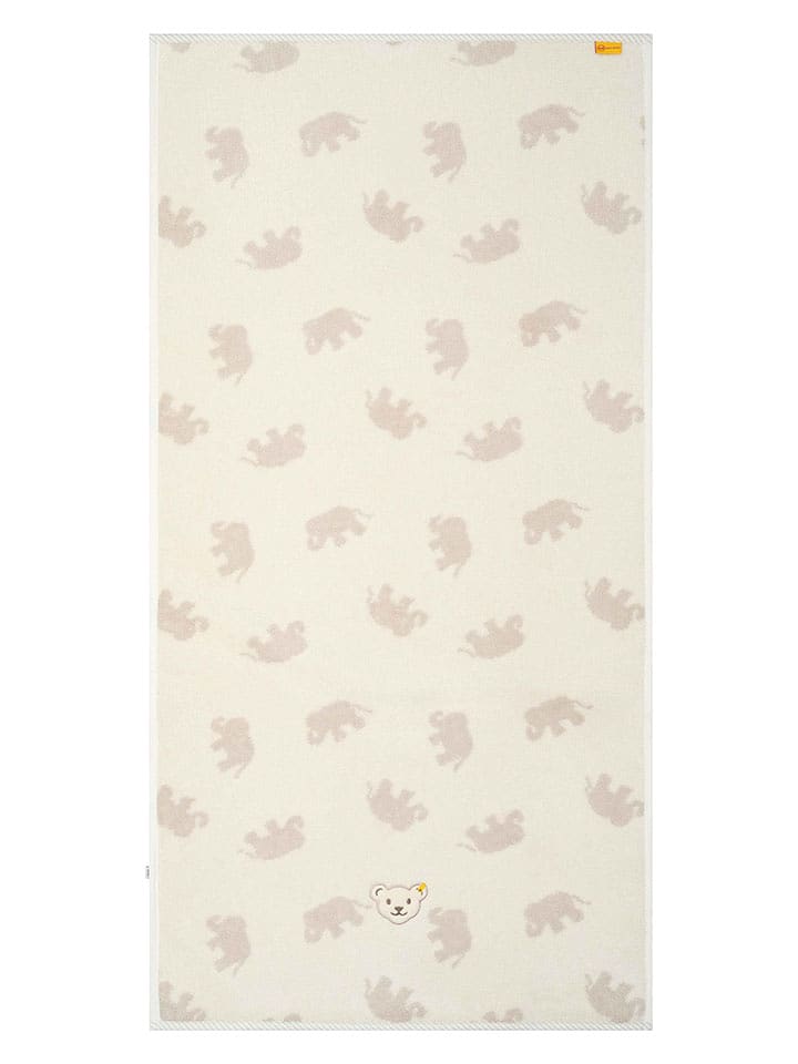 Steiff Ręcznik w kolorze kremowo-jasnoróżowym do rąk rozmiar: onesize