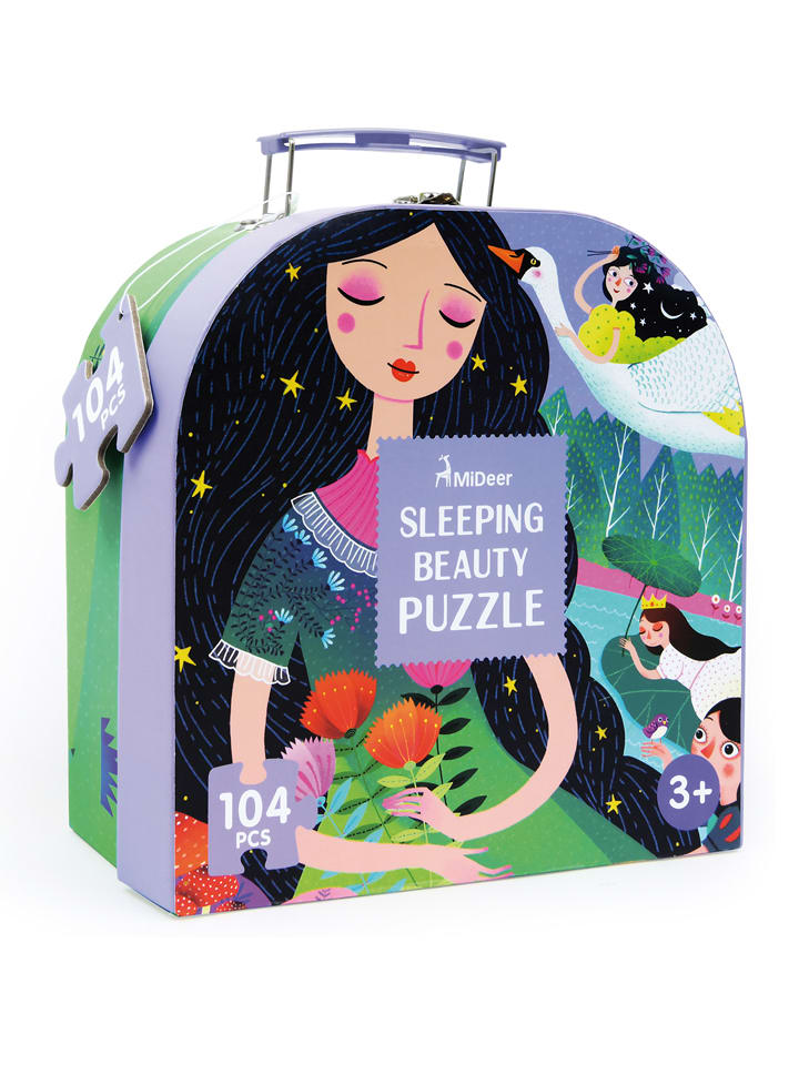 Mideer 104-częściowe puzzle "Śpiąca Królewna" - 3+ rozmiar: onesize