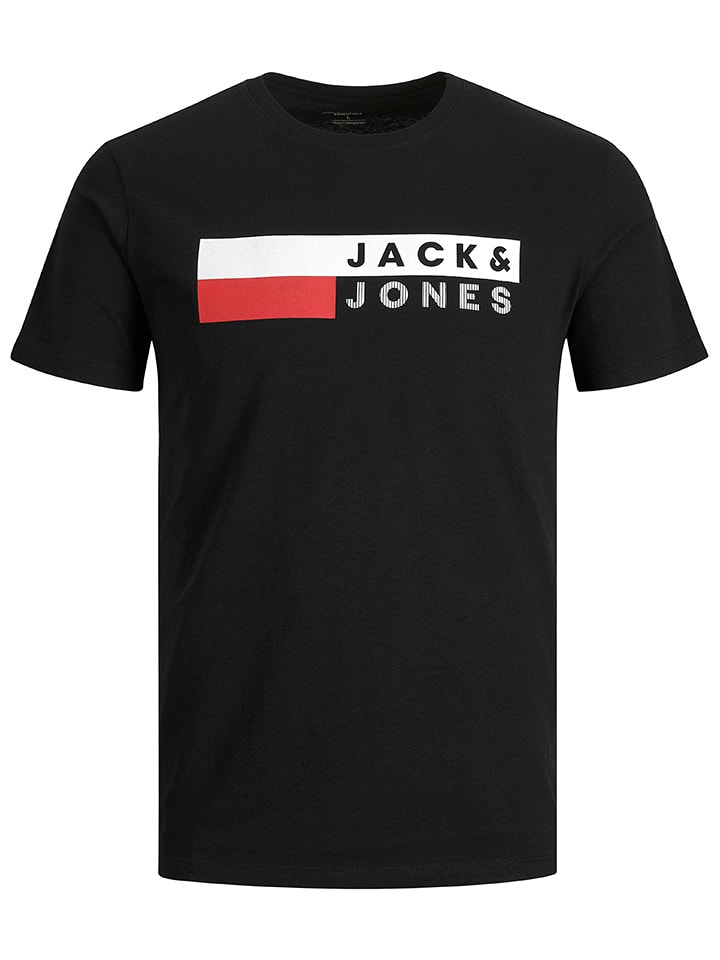 Jack & Jones Koszulka w kolorze czarnym rozmiar: M