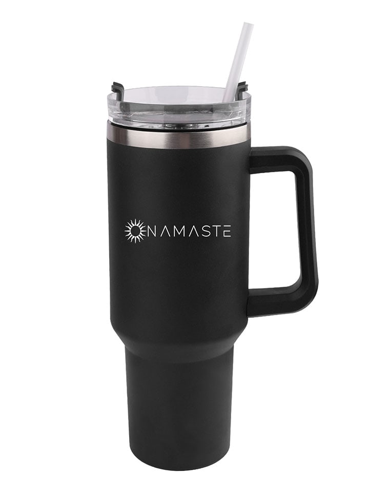 Onamaste Kubek termiczny w kolorze czarnym - 1,2 l rozmiar: onesize