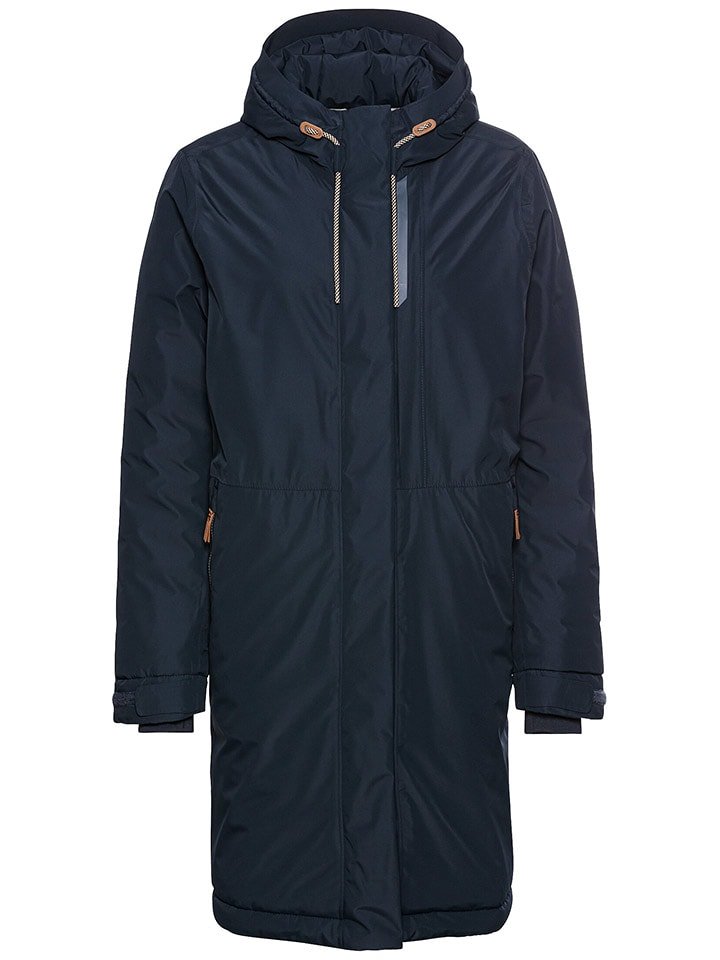 Camel Active Płaszcz przejściowy w kolorze granatowym rozmiar: 44