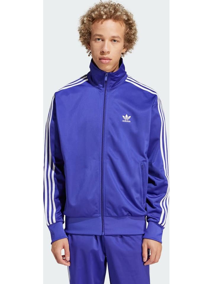 adidas Bluza "Firebird" w kolorze fioletowym rozmiar: XL