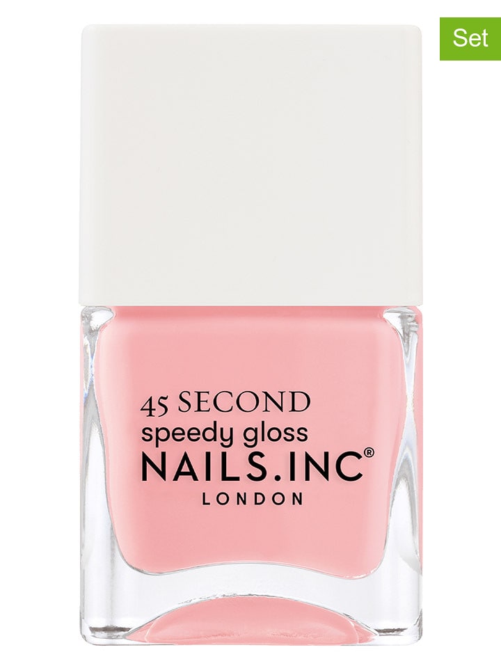 Nails.Inc Lakiery do paznokci (2 szt.) "Speedy - Knightsbridge Nights Out" - po 14 ml rozmiar: onesize