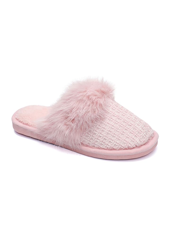 Confly Kapcie w kolorze jasnoróżowym rozmiar: 40