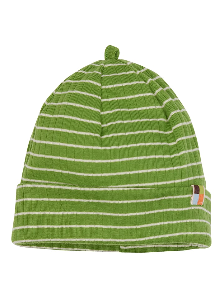 loud + proud Czapka beanie w kolorze jasnozielonym rozmiar: 74/80