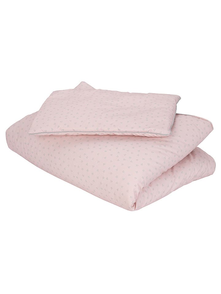 Effiki Pościel w kolorze pudrowo różowym ze wzorem rozmiar: 70x100 cm