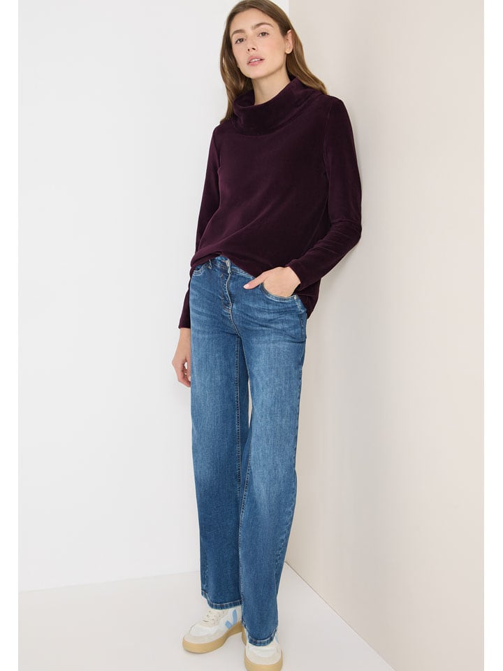 Cecil Bluza w kolorze fioletowym rozmiar: XS