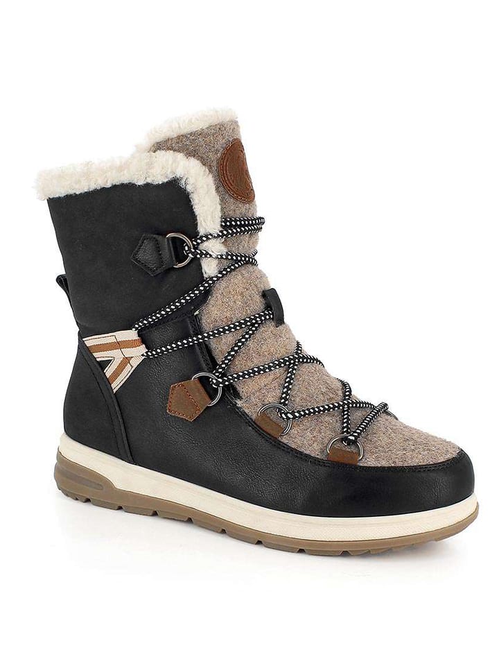 Kimberfeel Kozaki zimowe "Abigail" w kolorze czarnym rozmiar: 35