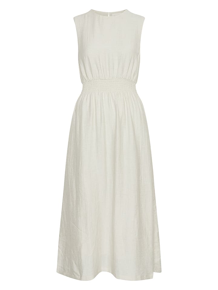 MOSS COPENHAGEN Sukienka w kolorze kremowym rozmiar: L