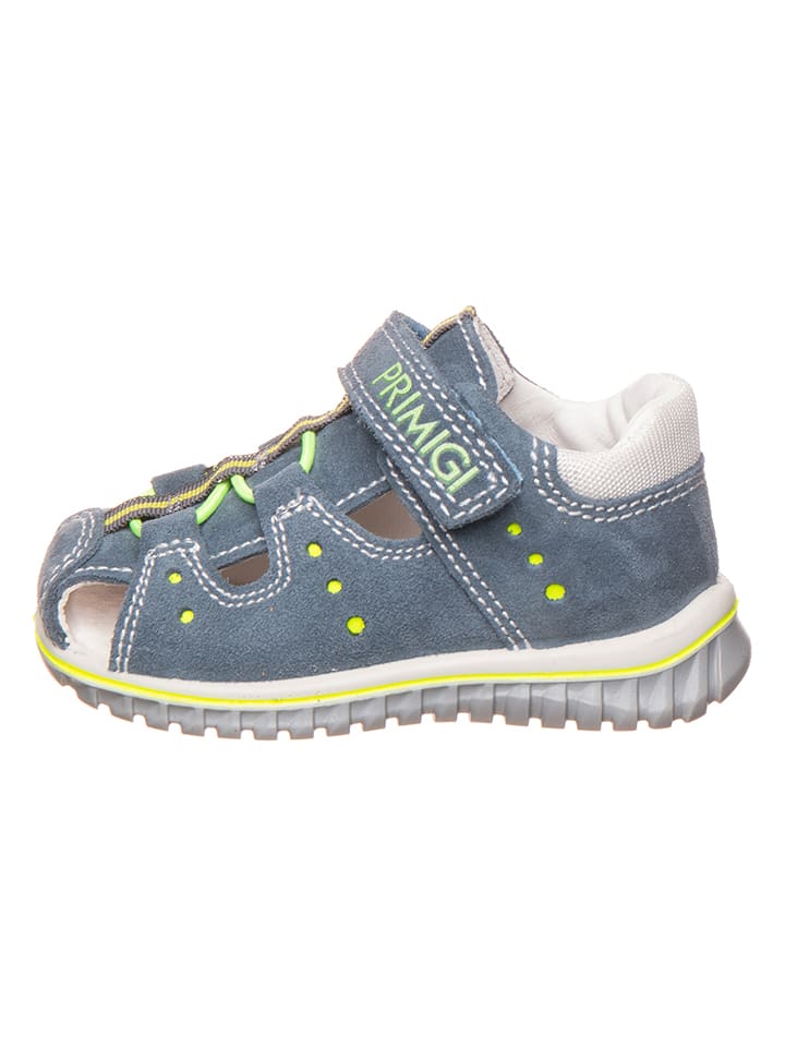 Primigi Skórzane półsandały w kolorze niebieskim rozmiar: 25