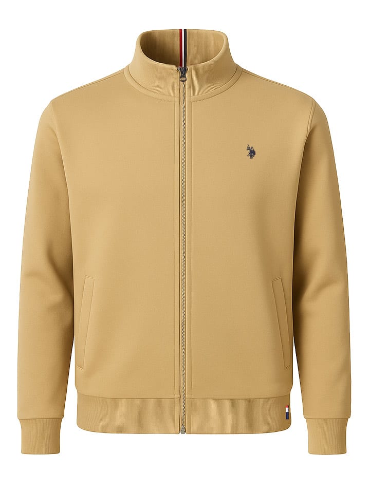 U.S. Polo Assn. Bluza w kolorze beżowym rozmiar: L