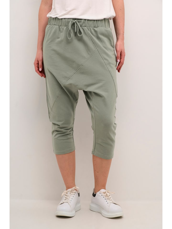 Cream Spodnie dresowe w kolorze zielonym rozmiar: L/XL