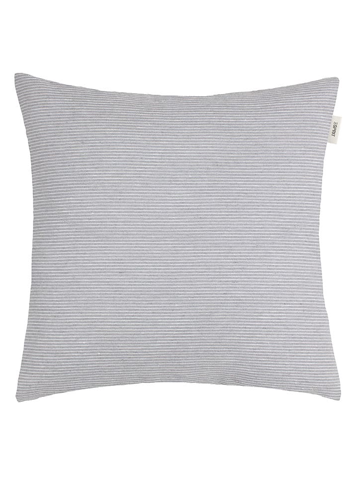 ESPRIT Poszewka "Needlestripe" w kolorze szarym na poduszkę rozmiar: 38x38 cm