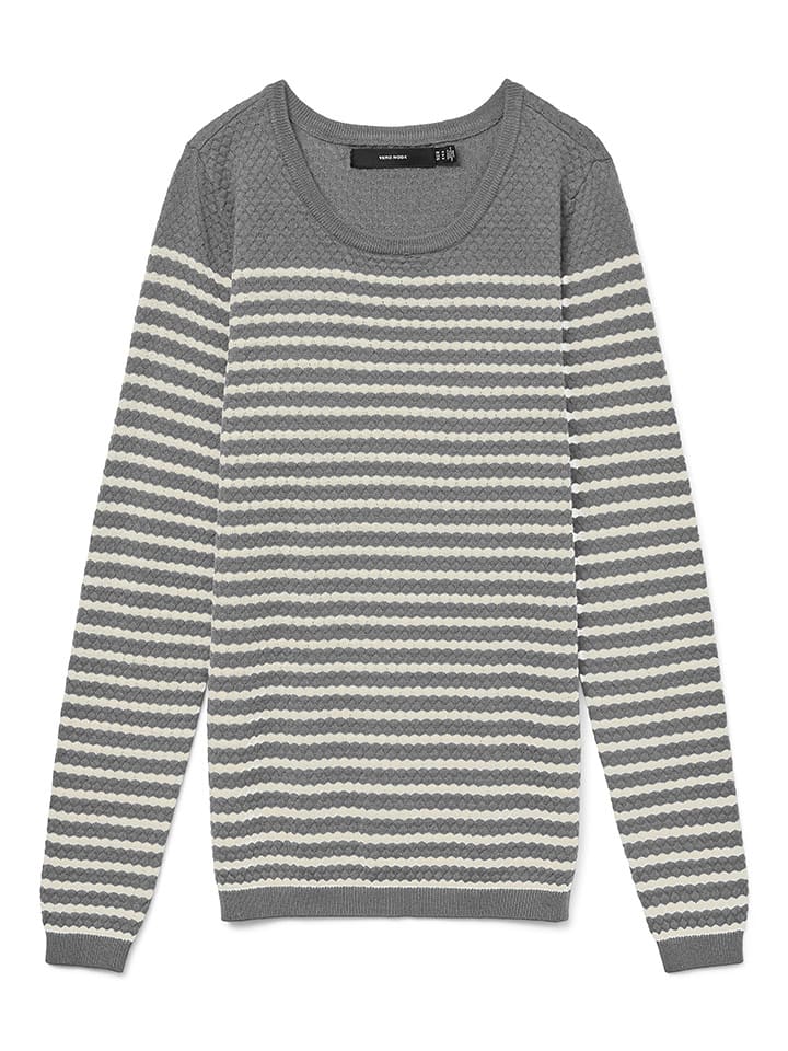 Vero Moda Sweter w kolorze szarym rozmiar: XS