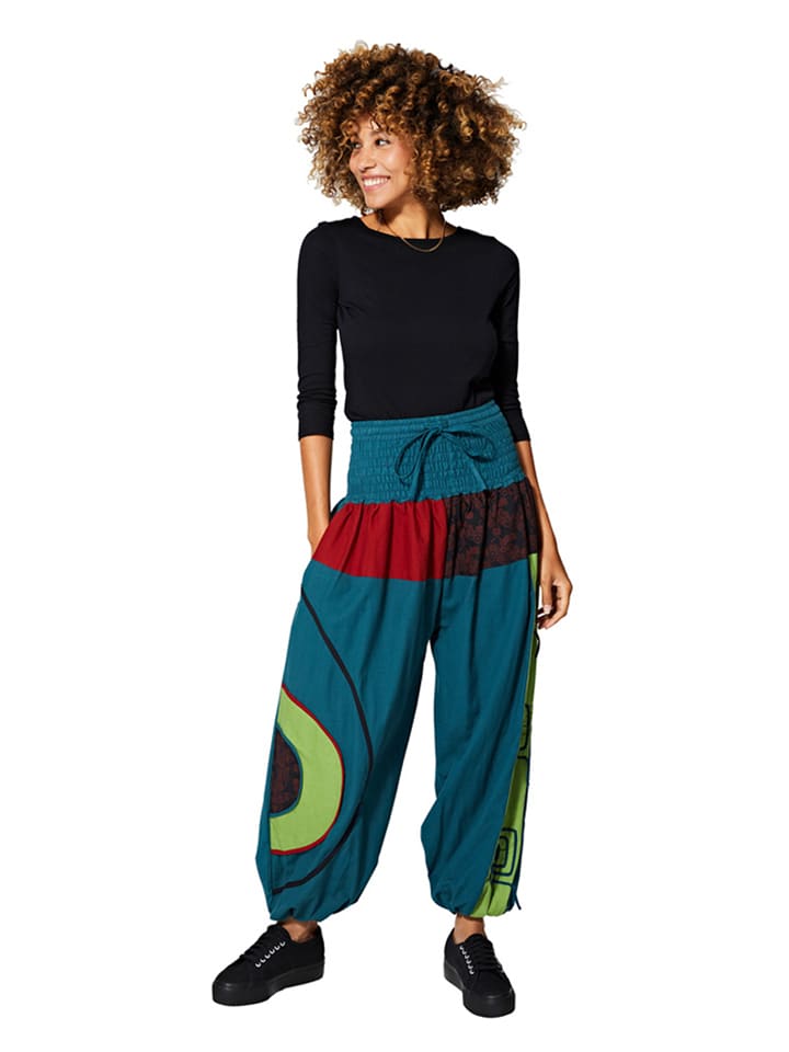 Aller Simplement Spodnie w kolorze niebieskim rozmiar: 38/40