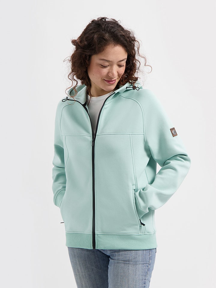 TRAVELIN' Bluza "Sanna" w kolorze miętowym rozmiar: M