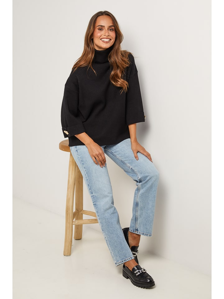 Soft Cashmere Golf w kolorze czarnym rozmiar: 34/36