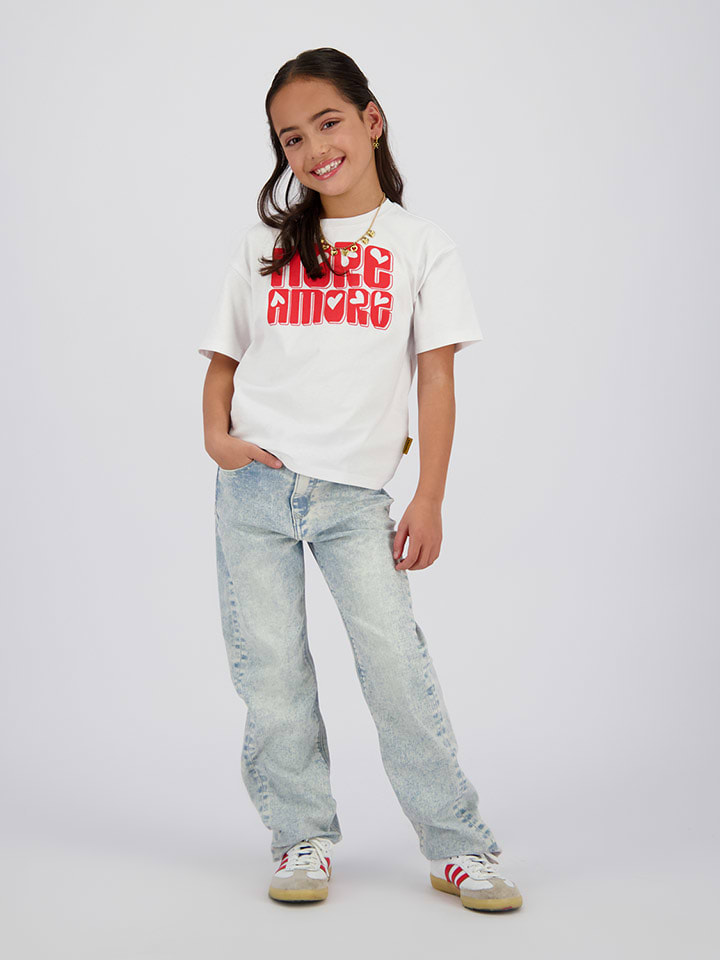 Vingino Dżinsy - Straight fit - w kolorze błękitnym rozmiar: 152