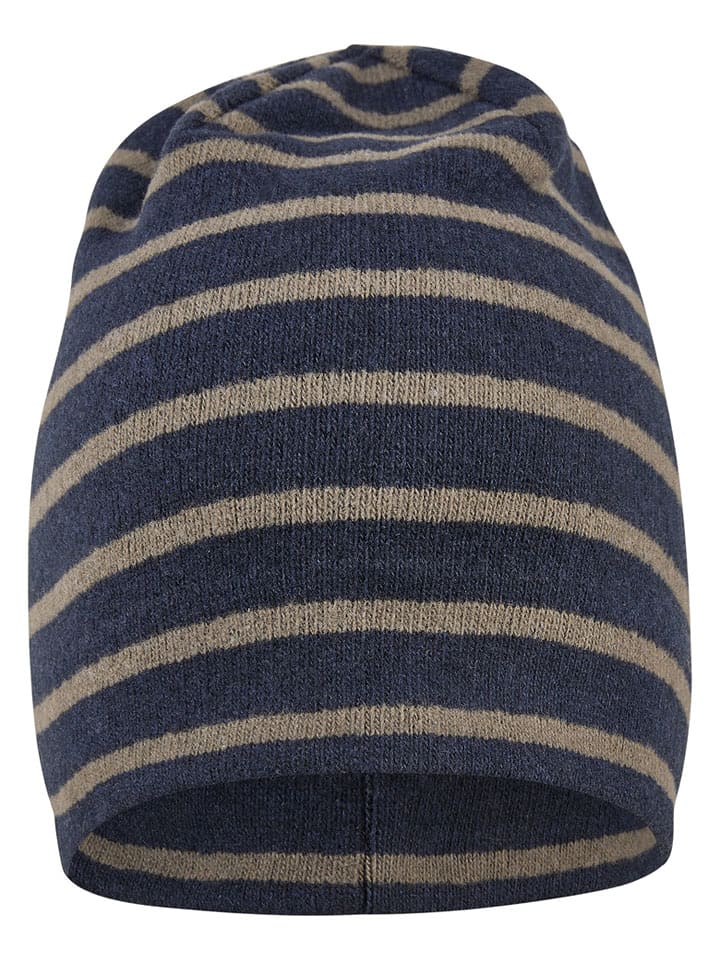 Sterntaler Czapka beanie w kolorze granatowo-jasnobrązowym rozmiar: 51 cm