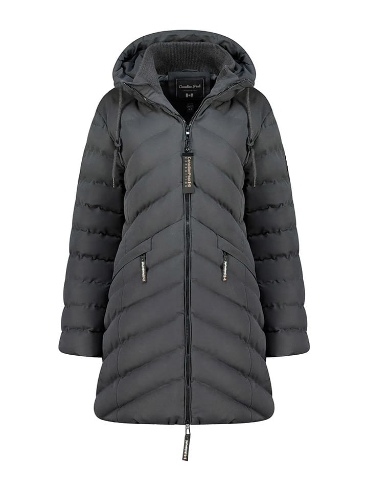 Canadian Peak Płaszcz zimowy "Clarisseak" w kolorze szarym rozmiar: S