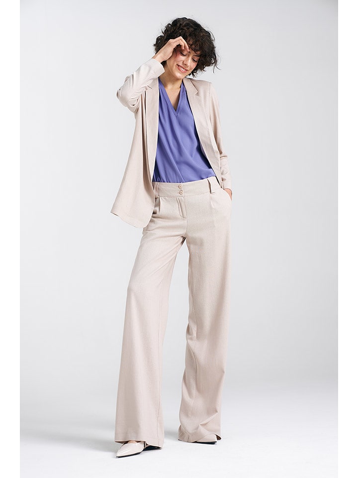 Nife Blezer w kolorze beżowym rozmiar: 40